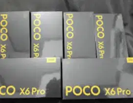 New poco X6 pro 5G 12/512 grs resmi, bs kredit/bs TT