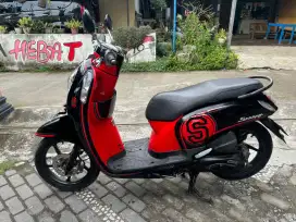 Scoopy injeksi thn 2015 plat AB Bantul