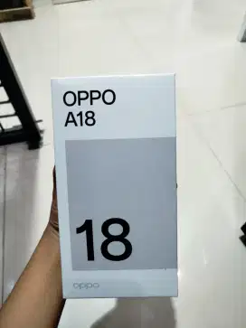 OPPO A18 4/128 GB [Kredit Mudah]