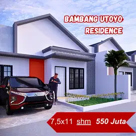 Rumah Modern Type 45 Lokasi Strategis Tengah Kota Palembang