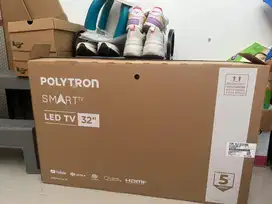 Polytron Smart TV 32inc Baru beli