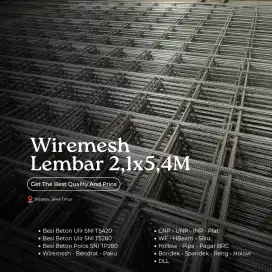 Jual wiremesh lembar dan rol ready stok