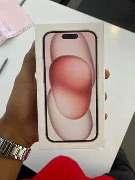 iPhone 15 128 Pink, New Garansi Resmi