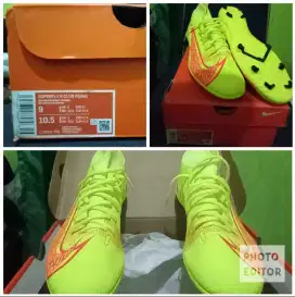 Sepatu bola baru tidak pernah dipakai hanya fitt8ng size saja