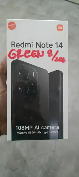HP MURAH CUMA 2JTA'AN XIAOMI REDMI NOTE 14 4G RAM 8GB ROM 256GB