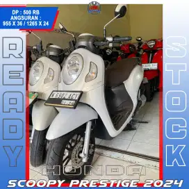 HONDA SCOOPY PRESTIGE 2024 LIKE NEW MASZEEHH HIKMAH MOTOR KEPUH MALANG