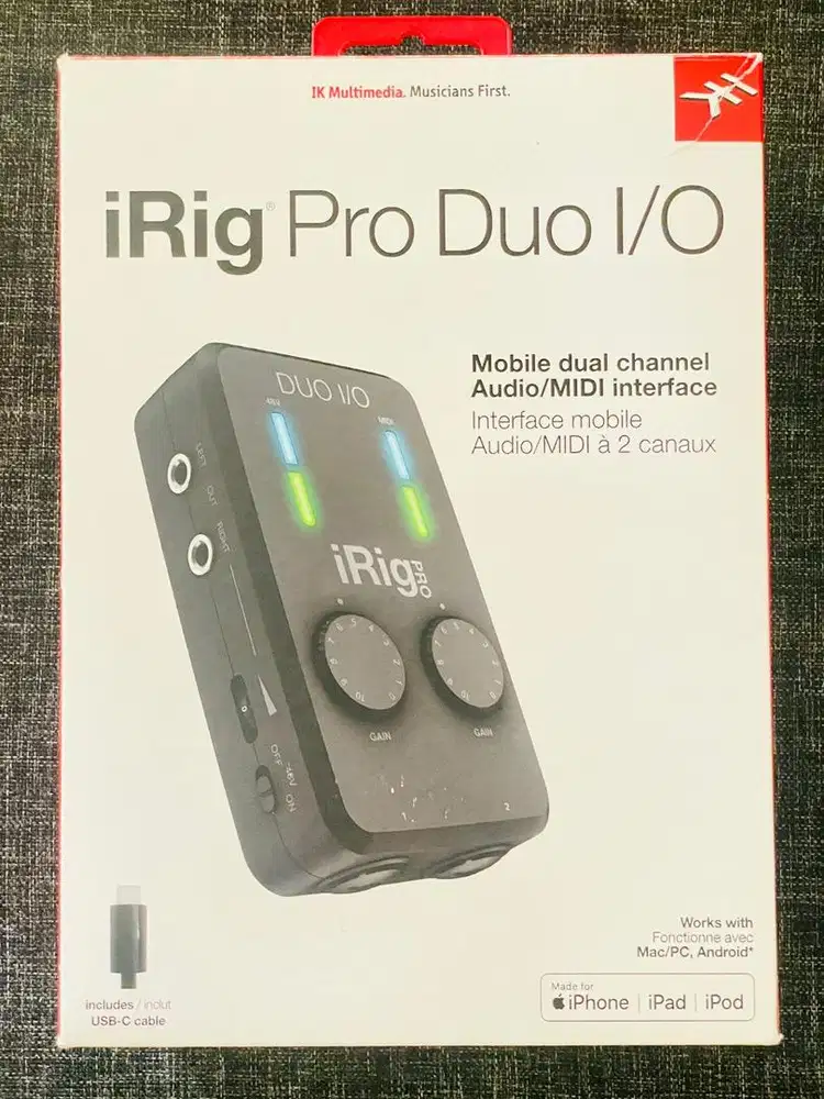 Irig Pro Duo I/O