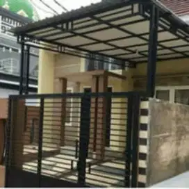 Canopi teras rumah minimalis terkini