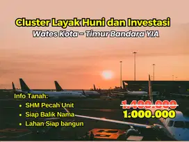 Diskon Hingga 100 Jt-an, Kavling Perumahan Jogja, LD 10 Meter