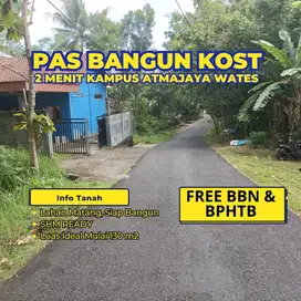 15 Menit Bandara YIA, Dijual Tanah Jogja 1 Jt-an, Legalitas Clear