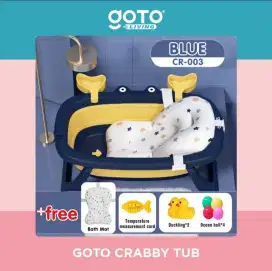 Bak Mandi Bayi Goto Crabby Tub Bak Bathtub Portable