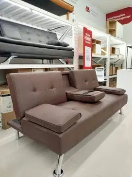 Sofabed geni coklat