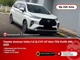 [ LOW KM ] Toyota Avanza Veloz 1.5 Q CVT AT Putih 2021/2022