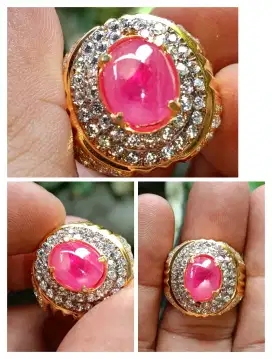 Windusara Ruby Burma  belang bodyglass full kristal