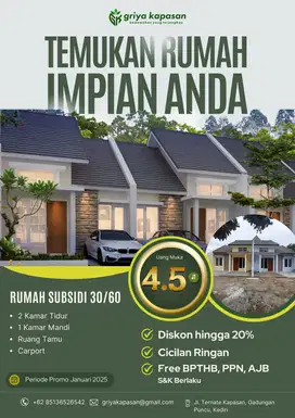 RUMAH SUBSIDI MURAH DEKAT KAMPUNG INGGRIS