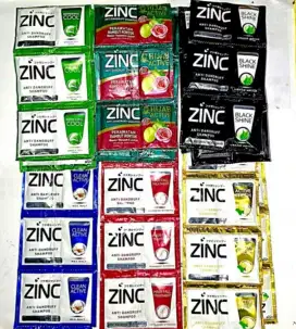 Star Zinc Shampoo Sachet Renteng Renceng isi 24 All Varian