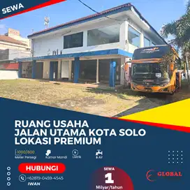 Ruang Usaha Lokasi Premium Jalan Utama Solo