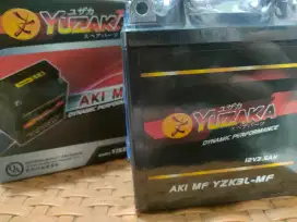 DIJUAL Battery Aki RX King Rxk Rxking Yuzaka Yzk3l-MF ORIGINAL