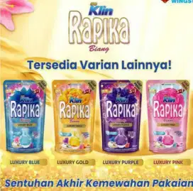 Rapika Biang Pewangi Pakaian Luxury Pouch 250 ml