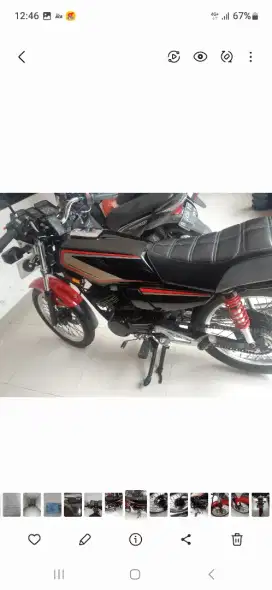 Dijual Motor Simpenan RX King 92 ,Khusus Untuk Collector