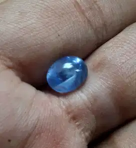 Natural Blue Sapphire Star Srilanka 5.75 ct Blue Safir