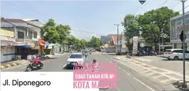 Tanah+Bangunan Ruko, KOTA MADIUN Jl Diponegoro, Lokasi Ciamiq