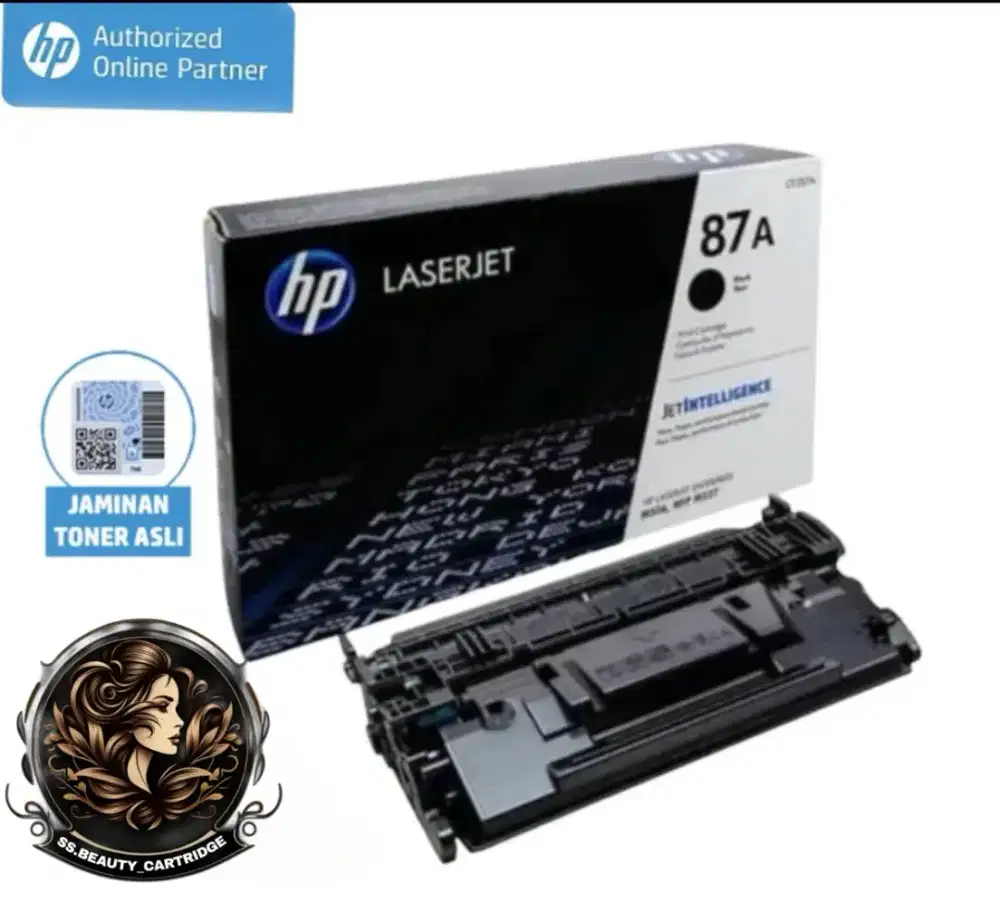 Toner HP LaserJet 87A Black Original Cartridge