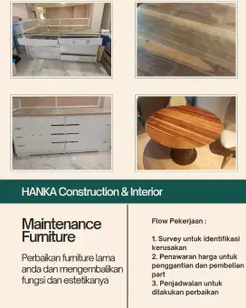 JASA RAKIT & MAINTENANCE FURNITURE KNOCK-DOWN & CUSTOM FURNITURE