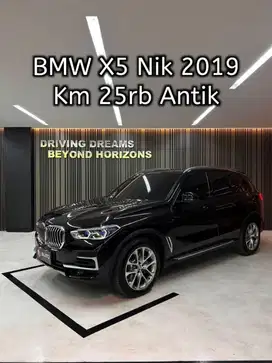 BMW X5 XDrive40i AT 2020 Hitam B723BLW Nik 2019