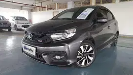 Pajak Panjang & Low KM TDP 9,JT Honda Brio 1.2 RS Bensin-AT Abu 2020