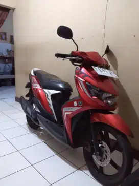 Dijual Mio soul GT 2014 merah pajak hidup