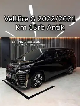 Toyota Vellfire 2.5 G TSS ATPM 2022 Facelift B2315KZQ Hitam Nik 2021
