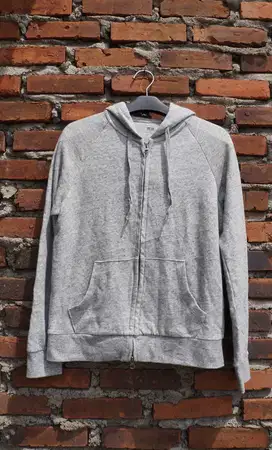 Zip Hoodie Uniqlo | Hoodie Ziper Pria | Uniqlo | Jaket Uniqlo