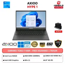 AXIOO HYPE 1 N4020 4GB 128GB W11