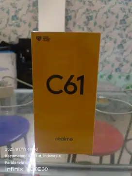 Realme C61 8+8/128gb baru garansi resmi bisa TT Kredit