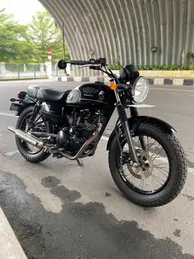 Kawasaki W175 SE Black Style 2022 Plat AD Surat Lengkap Pajak Hidup