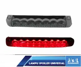 LAMPU SPOILER MOBIL | JSL PANJANG 30CM LEBAR 5.5CM | UNIVERSAL