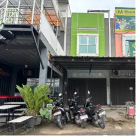 di jual ruko murah 1 unit jakabaring palembang sudah ramai