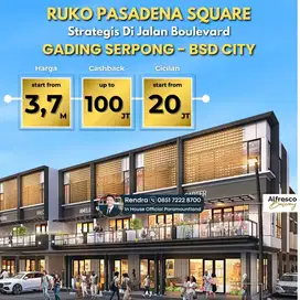 Dijual Ruko Ramai 3 Lantai Gading Serpong Dekat TOL