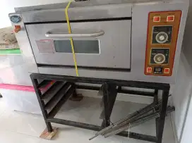 JUAL CEPAT Deck Oven batu Qmax untuk pizza