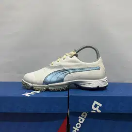 SEPATU PUMA GOLF ECCO WHITE BLUE SNEAKERS SHOES ORIGINAL