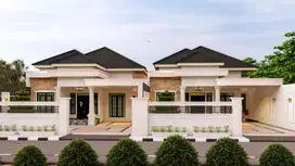 Jual Rumah Bulatan Mewah di Jalan Harapan Raya Pekanbaru