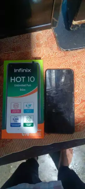 Infinix Hot 10 4/64 Garansi resmi