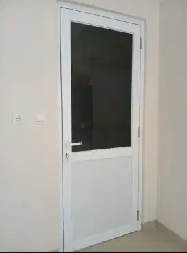 Kusen pintu jendela aluminium dn kaca