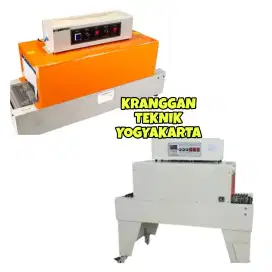 (KRANGGAN TEKNIK)mesin thermal shrink pengemas penyusut plastik