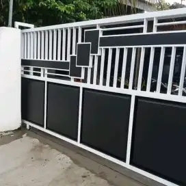 Pintu dorong minimalis terkini