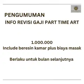 DICARI ART PART TIME