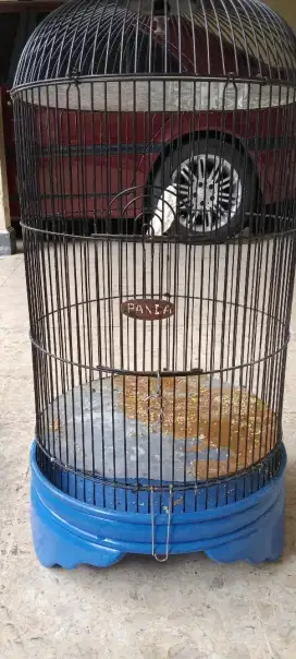 Jual sangkar burung besi standart labet