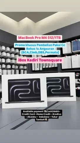 MacBook Pro M4 512/1TB