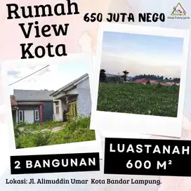 Rumah View Kota & Pegunungan Kota Bandar Lampung